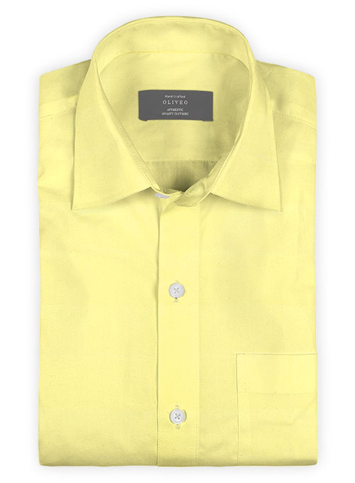 Lemon Poplene Shirt