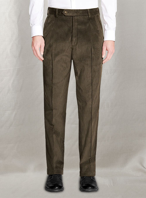 Tailored Corduroy Pants - Pre Set Sizes - Quick Order : Made To Measure ...
