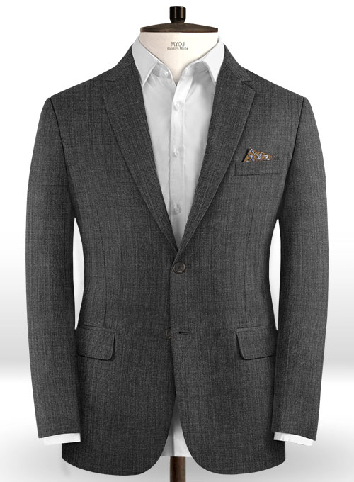 Finesse Dark Gray Wool Suit