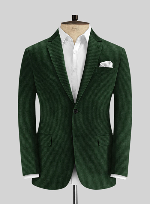 Green Corduroy Suit