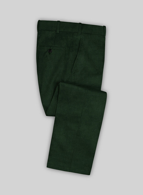 Green Corduroy Suit