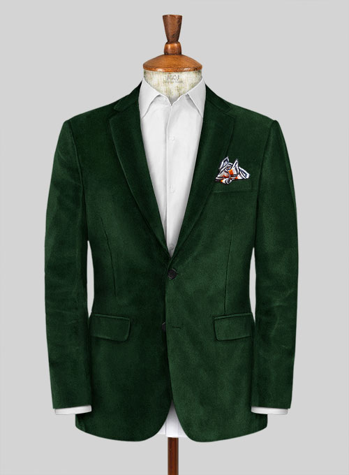 Green Velvet Suit