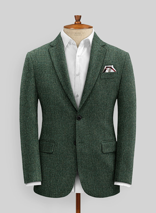 Haberdasher Green Tweed Suit