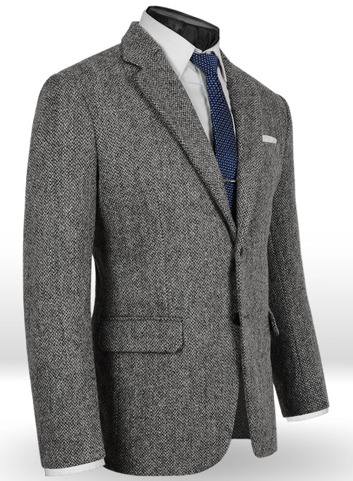 Harris Tweed Barley Gray Jacket