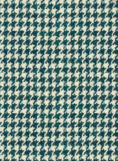 Harris Tweed Houndstooth Green Suit