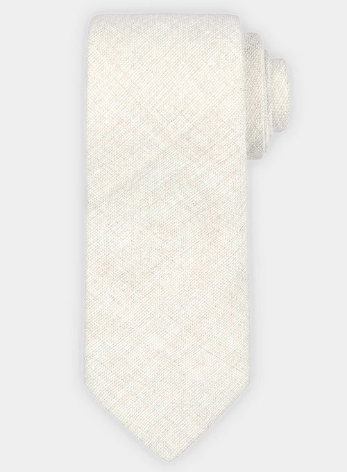 Italian Linen Tie - Meadow