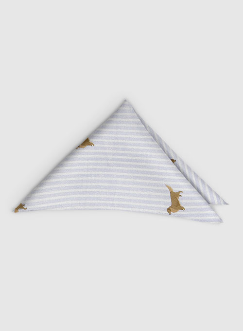 Italian Cotton Pocket Square - Retriever