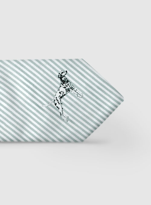 Italian Cotton Tie - Dalmatian