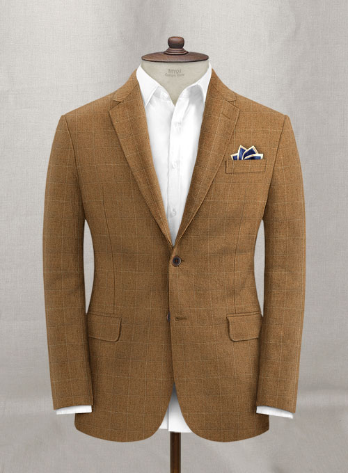 Italian Linen Lappa Checks Suit