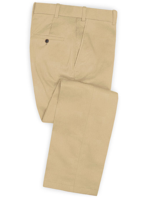 Khaki Fine Twill  Suit