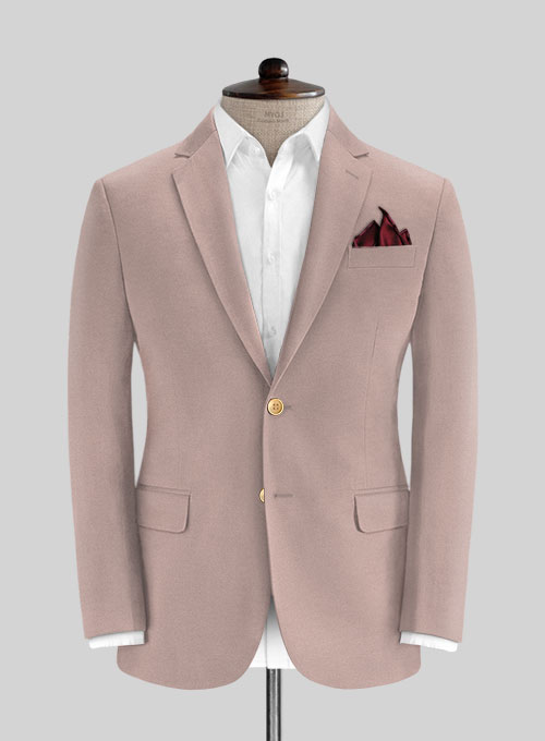 Light Mauve Stretch Chino Suit