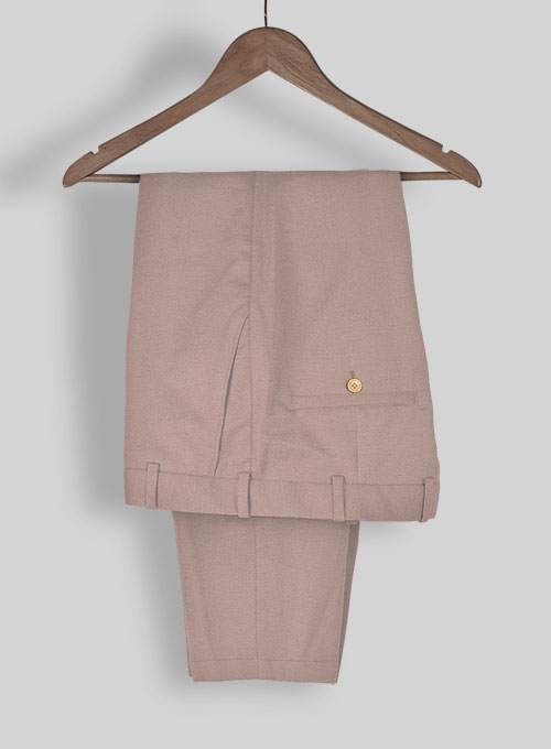 Light Mauve Stretch Chino Suit