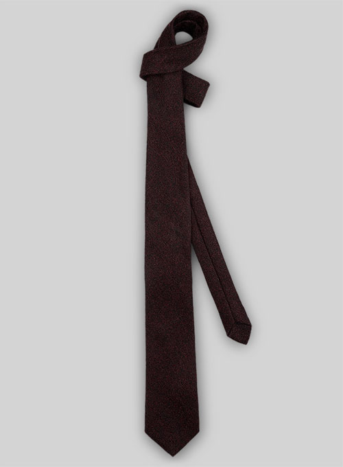 Tweed Tie - Melange Wine