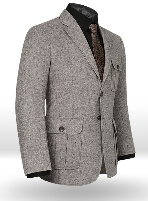 Lt Wt Brown Tweed Danish Style Sports Coat : Made To Measure Custom ...