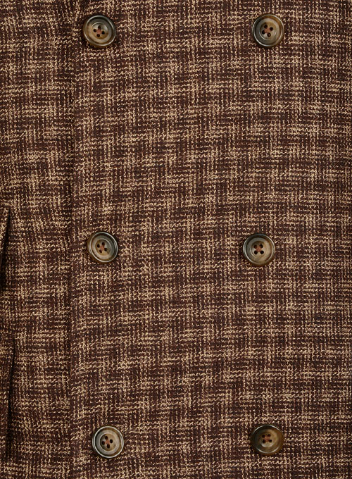 Maze Brown Tweed GQ Trench Coat