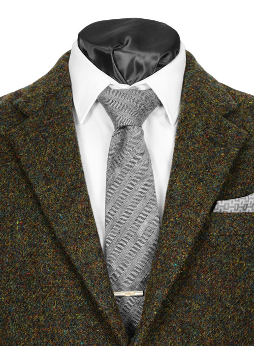 Harris Tweed Melange Green Jacket