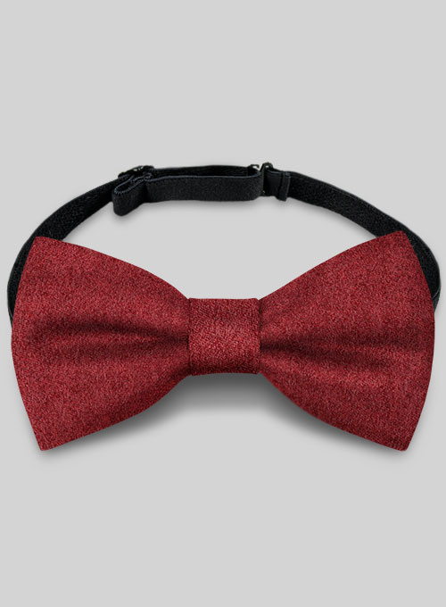 Tweed Bow - Melange Titan Red