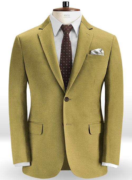 Military Khaki Chino Suit