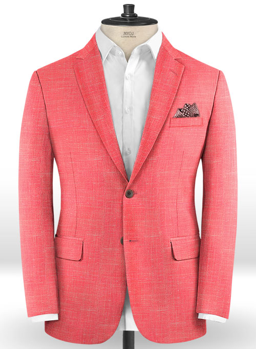 Mystic Pink Wool Suit