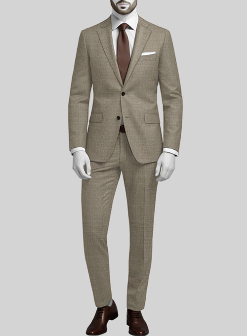 Napolean Infantary Khaki Wool Suit