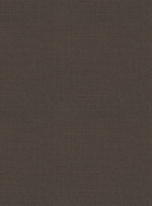 Napolean Dark Brown Wool Suit