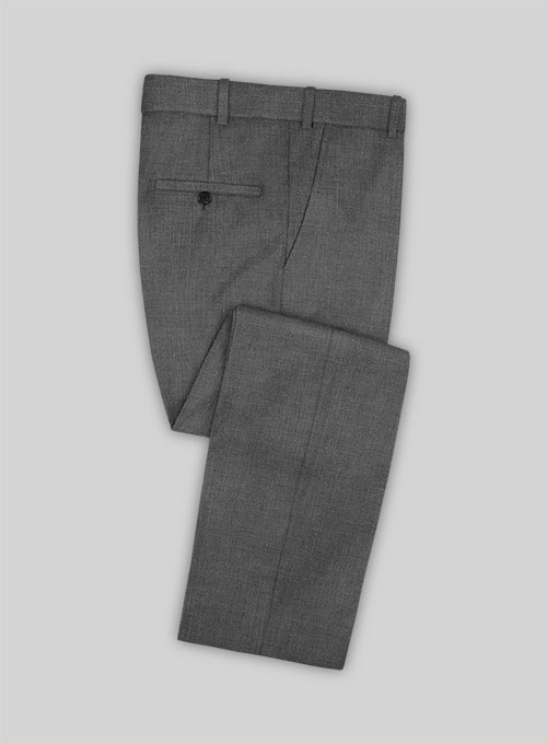 Napolean Gray Birdseye Wool Suit