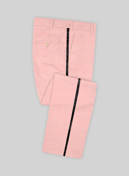 Napolean Runway Pink Wool Tuxedo Suit