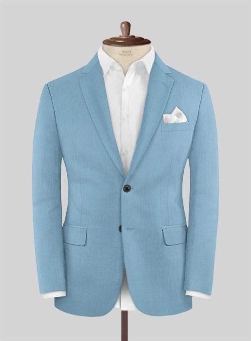 Napolean Taj Blue Wool Suit