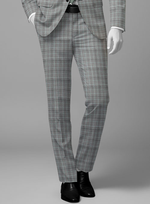 Napolean Tonia Gray Wool Suit