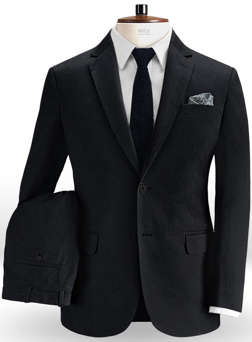 Dark Navy Blue Chino Suit