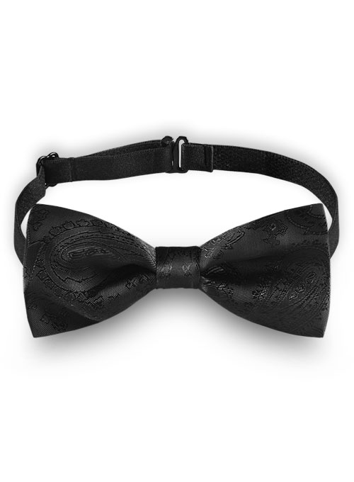 Paisley Bow - Black