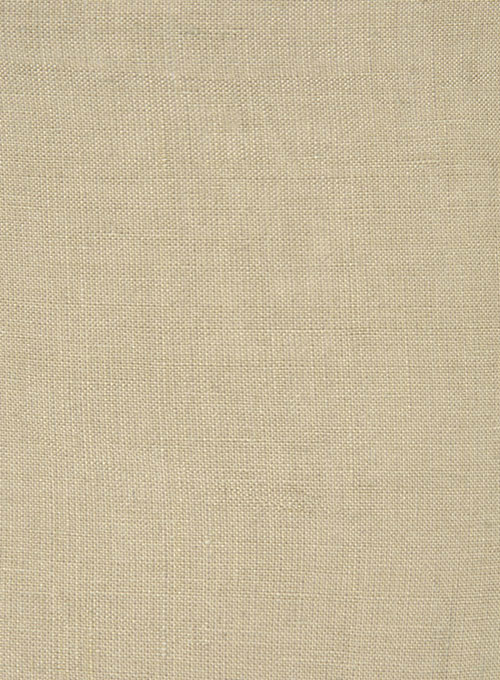 Linen Tie - Pure Beige