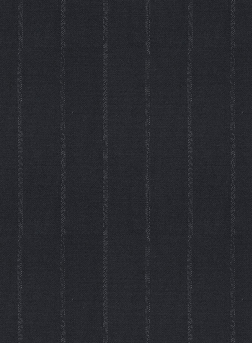 Reda Midnight Blue Stripes Wool Suit