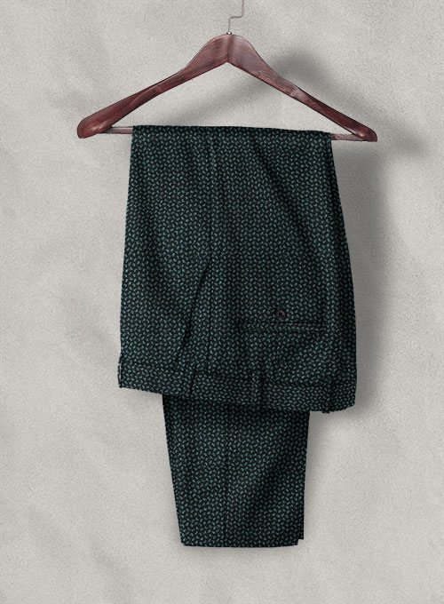 Reda Teal Blue Quini Tweed Suit