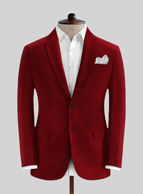 Red Corduroy Suit