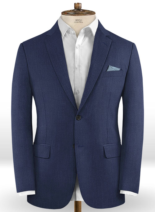 Regency Blue Wool Suit : Made To Measure Custom Jeans For Men & Women ...