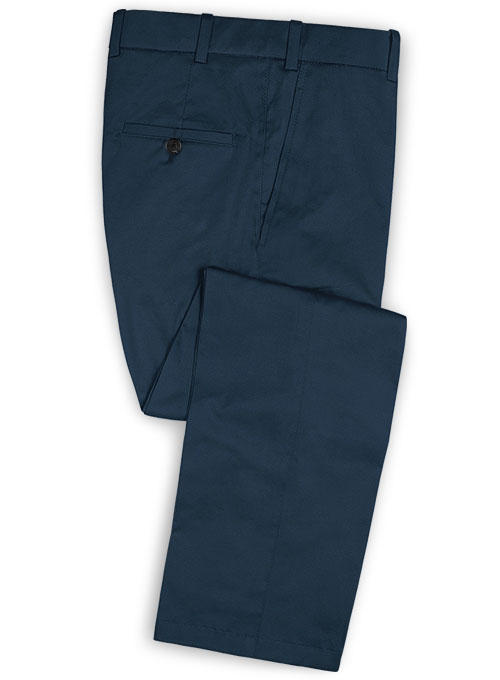 Royal Blue Stretch Chino Suit