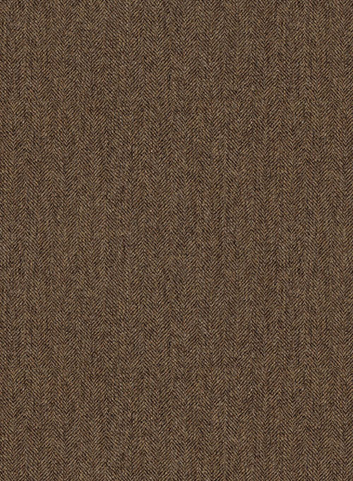 Rust Herringbone Tweed Suit