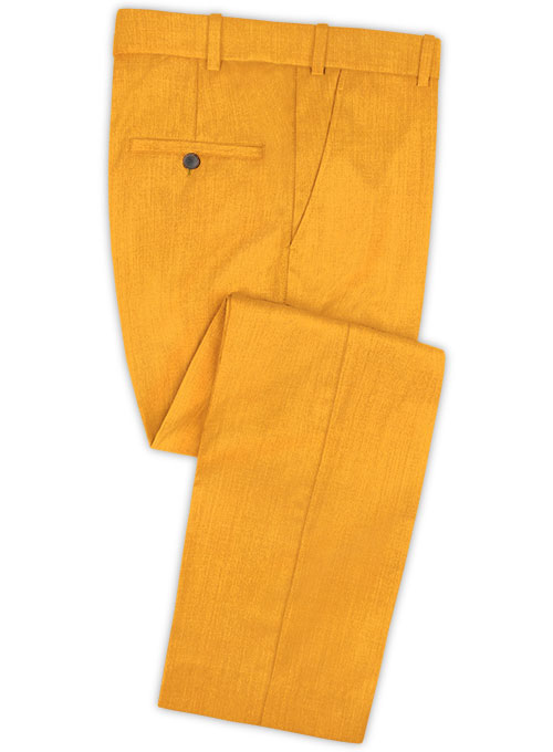 Scabal Bright Orange Wool Suit : MakeYourOwnJeans®: Made To Measure ...