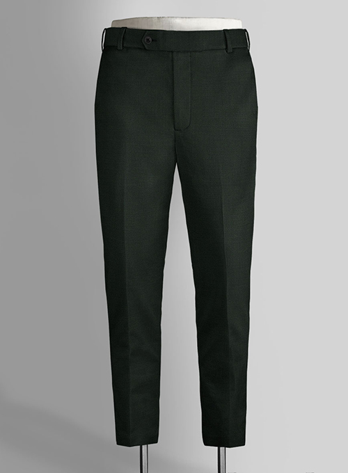 Scabal Dark Green Wool Suit