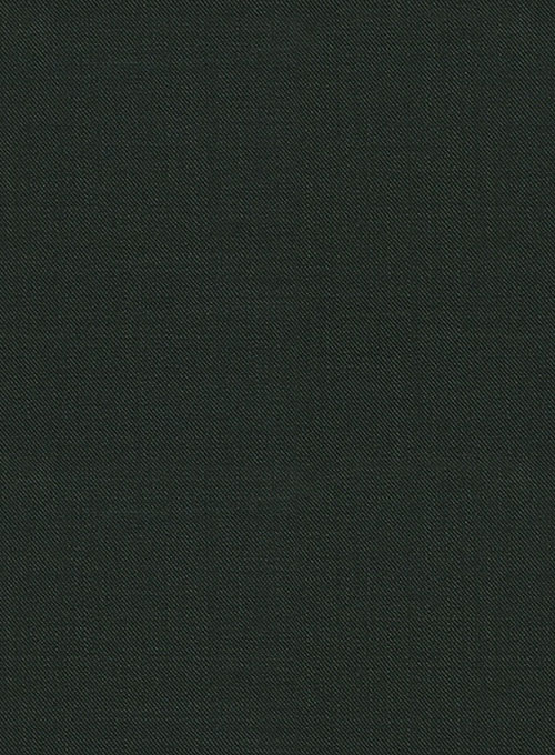 Scabal Dark Green Wool Suit