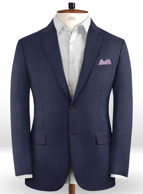 Scabal Indigo Wool Suit