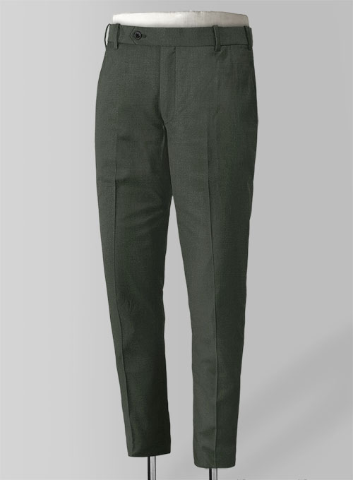 Scabal Seaweed Green Wool Suit