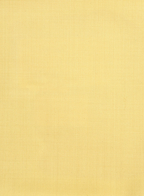 Scabal Yellow Wool Suit