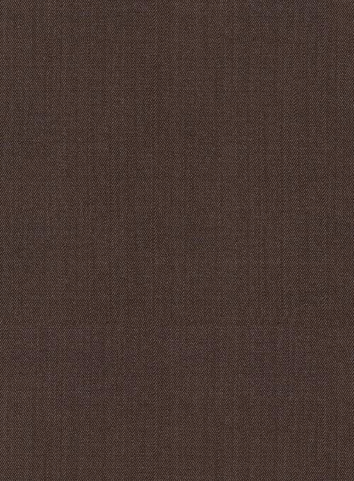 Scabal Brown Wool Suit