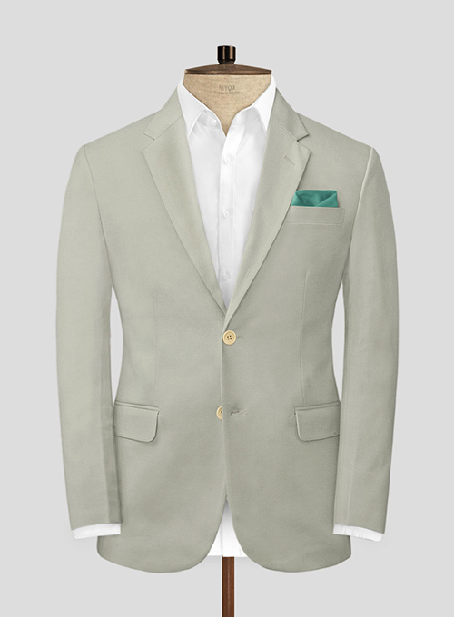 Slate Green Stretch Chino Suit