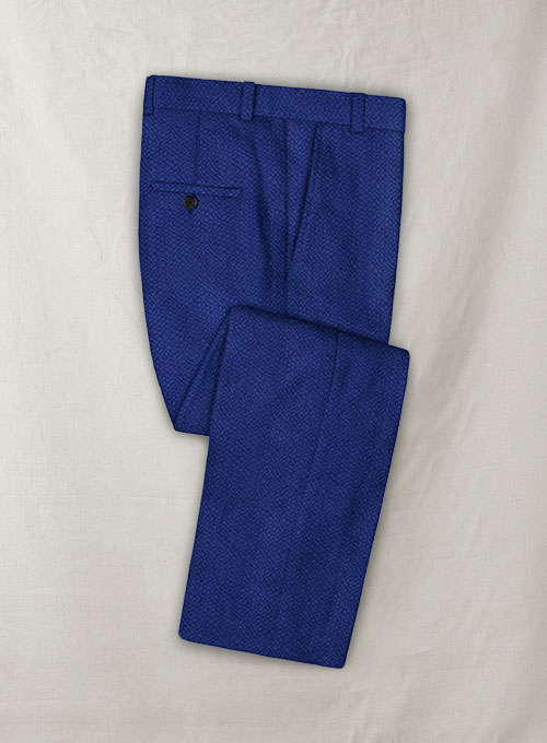 Solbiati Indigo Blue Seersucker Suit