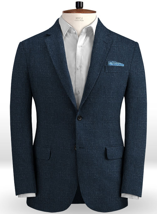 Solbiati Navy Prince Linen Suit