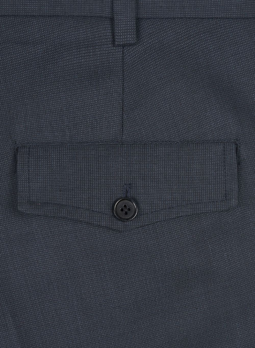 Spanish Blue Wool Suit