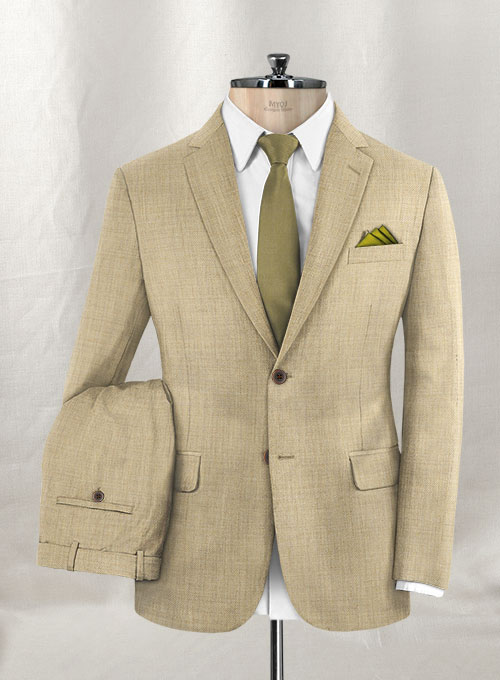 Spring Melange Melon Wool Suit